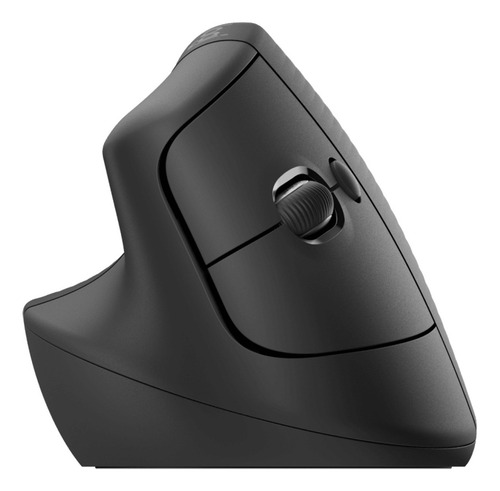 Mouse Logitech Lift Vertical Ergonómico Para Zurdos Negro
