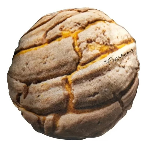 3 Cojines Concha De Chocolate Fresa Vainilla Decorativo