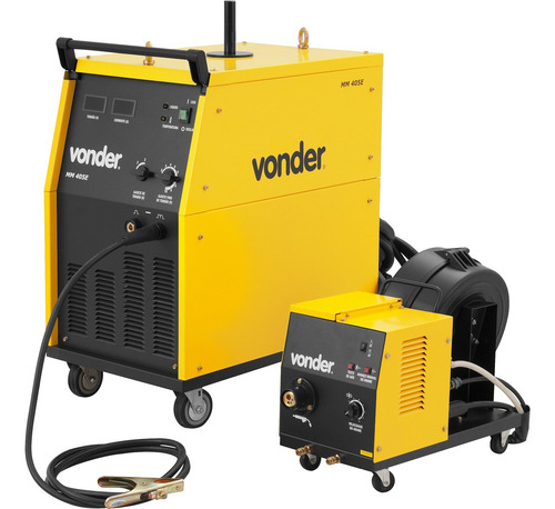 Máquina Para Solda Vonder Mig/mag, C/ Cabeçote Mm 405 E Cor Amarelo Frequência 60hz 220/380/440v
