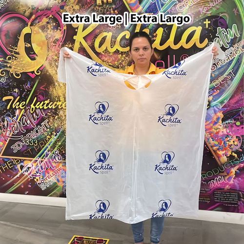 100 Piezas Desechables Saln Capas Kachita Hechizo Impermeabl