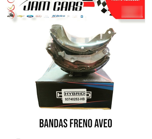 Bandas Freno Aveo 