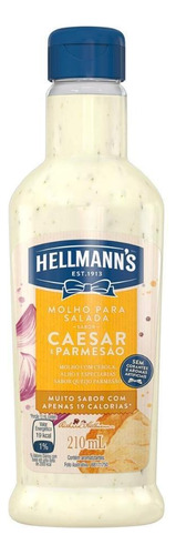 Molho para Salada Caesar Parmesão Hellmann's sem glúten em squeeze 210 ml