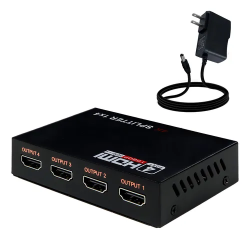 Hdmi splitter 1x4 para que sirve sale