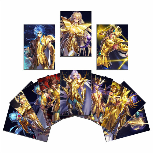 Set Imanes Para Nevera Caballeros Del Zodiaco Saint Seiyax12