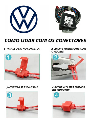 Modulo Elétrica Engate Reboque Vw Polo 2019 Com Fusivel
