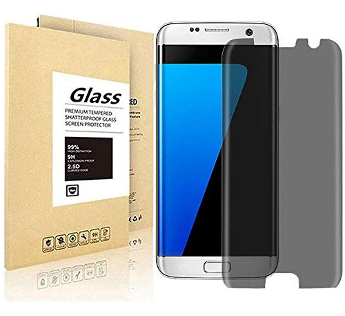 2 Pack Galaxy S7 Protector De Pantalla Borde Privacidad...