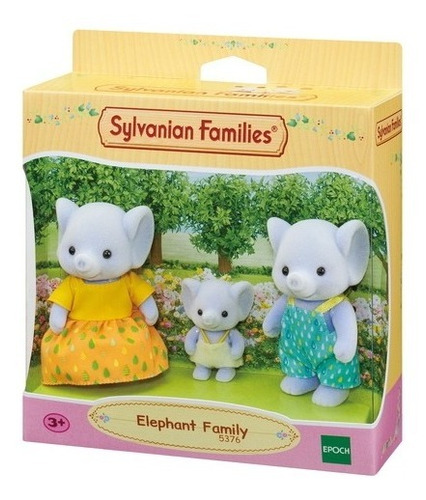 Sylvanian Families Família Dos Elefantes Epoch