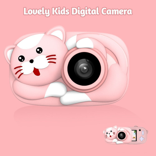 Cámara Digital De Caricatura Para Niños, 26mp 1080p