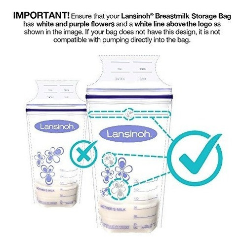 Lansinoh Bolsas De Almacenamiento De Leche Materna - 100 Ct