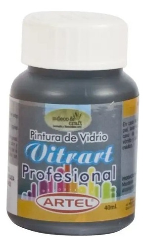 Frasco 40ml Vitrart Profesional Artel Color Verde 51