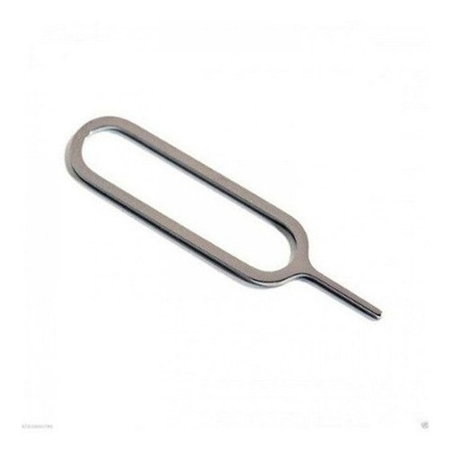 Pin Extractor De Sim En Metal Compatible Con iPhone Samsung