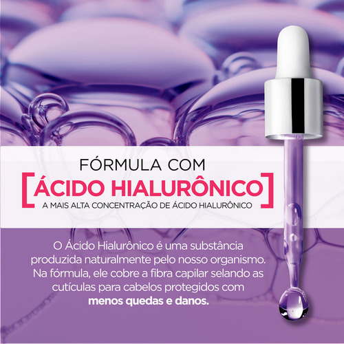 Kit Shampoo 375ml + Condicionador 170ml Hidra Hialurônico El
