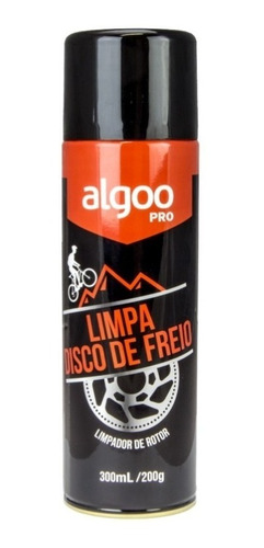 Limpa Disco De Freio Rotor Bicicleta Algoo Pro Spray 300ml