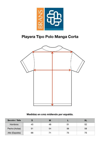 Imagen 2 de 2 de Playera Brans Tipo Polo Peso Completo Durable Resistente