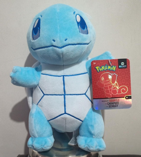 Squirtle 19cm Peluche Felpa Pokemon Wicked Cool Toys