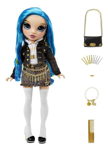 Imagen 4 de 6 de Rainbow High 60cm Amaya Raine Pelo Arcoiris Edicion Especial