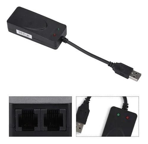 V Bestlife Puertos Duales Usb2.0 56k Datos De Fax De Voz Ex.