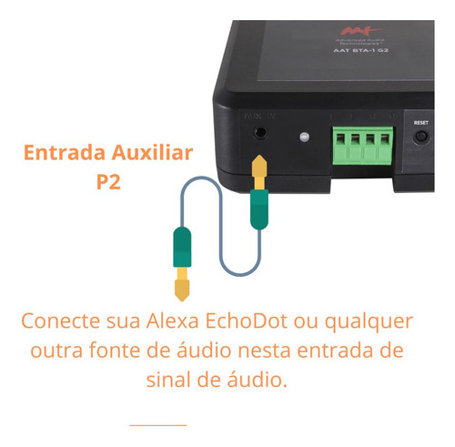Kit Som Ambiente Amplificador Bluetooth Bta-1 G2 + Brinde