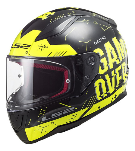 Casco Ls2 Ff353 Rapid Player - Cafe Race