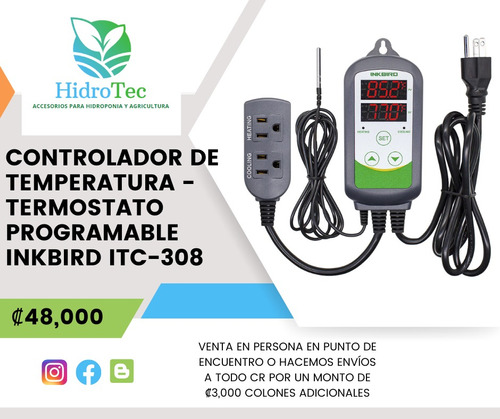 Controlador De Temperatura - Termostato Programable Inkbird