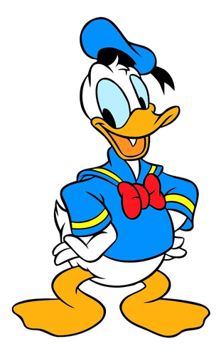 Poster Pato Donald 40x70 Vinilo Premium