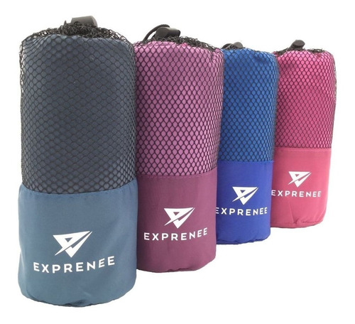 Set 3 Toallas Microfibra Deporte Viaje Natación - Exprenee