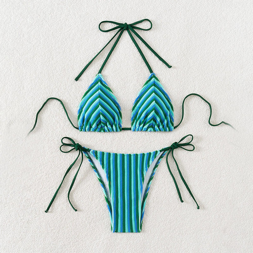Zt Una Nueva Moda De Bikini Cómodo Para Mujer En Color Liso