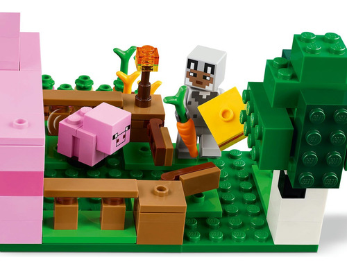 Lego Minecraft La Casa-cerdo Bebé Juguete Infantil 21268