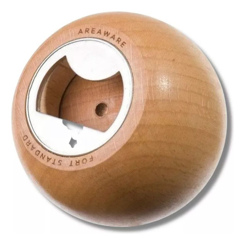 Destapador De Botellas Bola Madera De Haya Marca Areaware