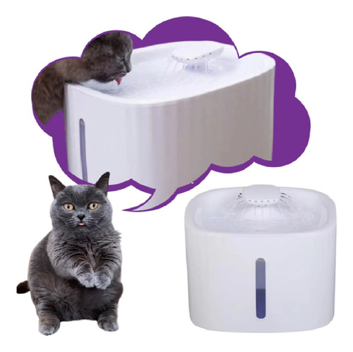 Bebedouro Fonte Smart  Água Automática Para Gatos - Kavju