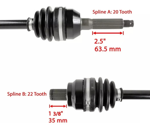 Flecha Delantera Polaris Sportsman 450 570 2014- 2023