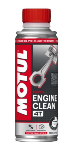 Aditivo Motul Engine Clean 4t Limpa Lubrifica Motor