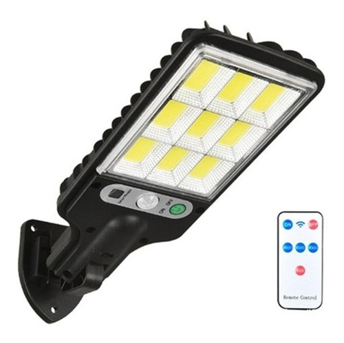 Lámpara Led Solar Con Sensor 4300 Lumenes