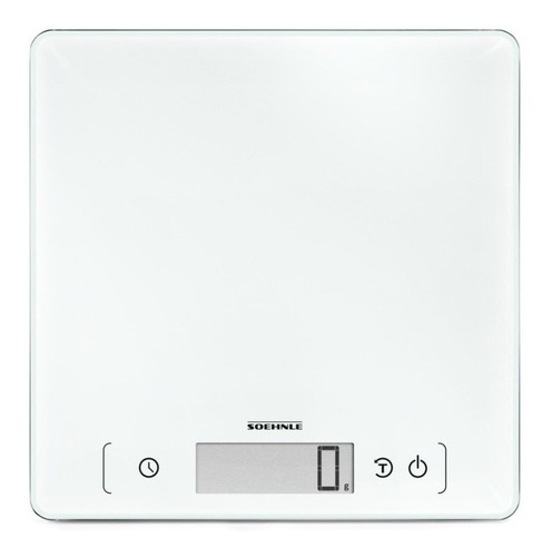Imagen 2 de 2 de Balanza de cocina digital Soehnle Page Comfort 400 pesa hasta 10kg blanca