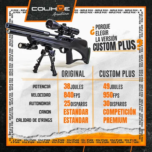 Rifle Pcp Fox Predator Bullpup 5,5mm - Custom Plus
