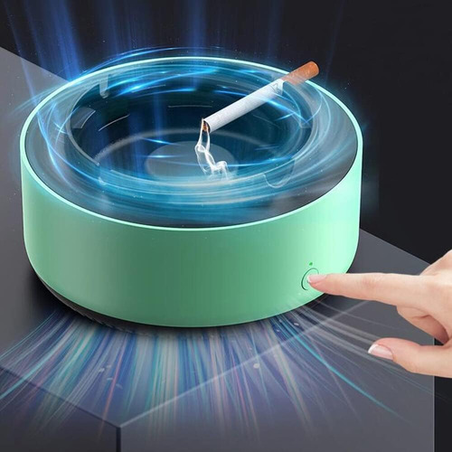 Cenicero De Purificador De Aire 2 En 1 Multifuncional Con Fi