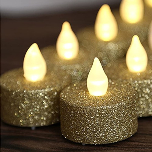 Loguide - Velas Led Para Decoración De Centros Navidad,