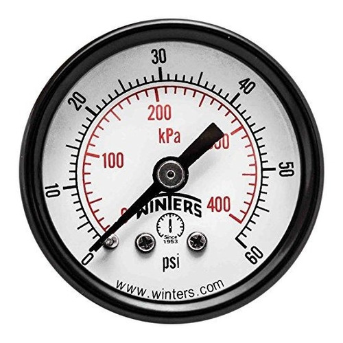 Winters Pem Series Calibre De Presión Económico De Doble Esc