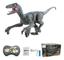 Comprar Dinosaurio Raptor A Control Remoto Luces Y Sonido