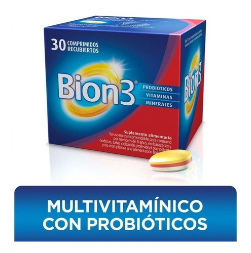 Bion3 30 Comprimidos Recubiertos. 