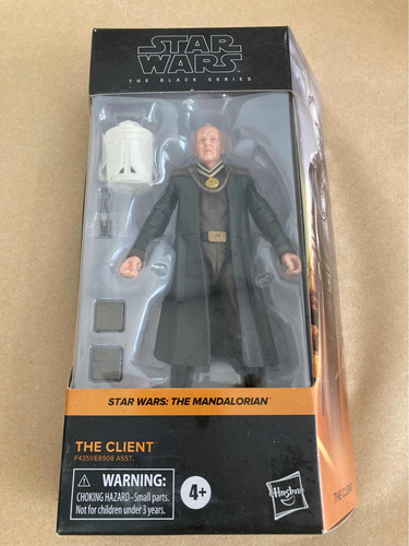 The Client Black Series Star Wars Mandalorian Hasbro Sellado