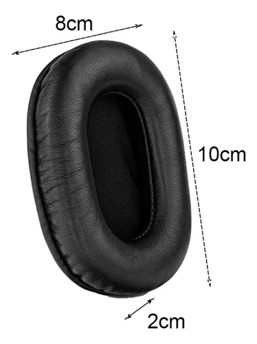Funda De Esponja Transpirable Para Auriculares, 2 Unidades,