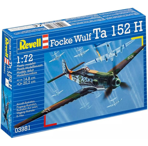 Focke Wulf Ta 152 H - Escala 1/72 Revell 03981