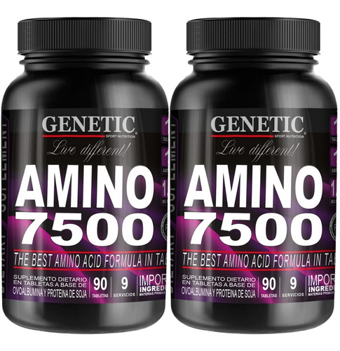 2 Amino 7500 Aminopéptidos Genetic 90 Crecimiento Muscular