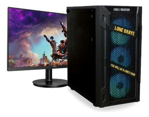 Pc Armada Gamer Con Monitor Amd Ryzen 5 4655g 6 Nucleos 12 Hilos 32gb Ram 1tb M.2 Vega 7 Rgb Gaming-city