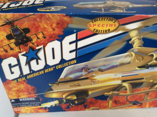 Gijoe Collector Special Edition Dragonfly + Piloto Will Bill