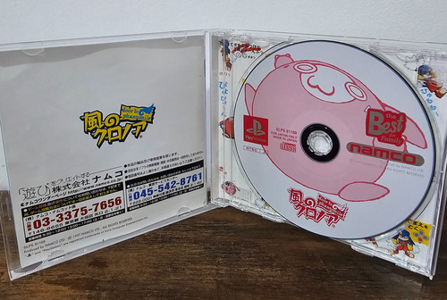 Klonoa: Door To Phantomile - Juego Original Ps1 Play1 Japan (Usado)