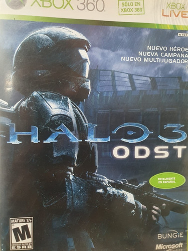 Halo 3 Odst Xbox 360 Original