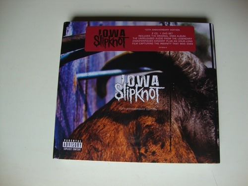 2CD+DVD - Slipknot - Iowa (10º. Ann. Ed.) - Importación, Lacr
