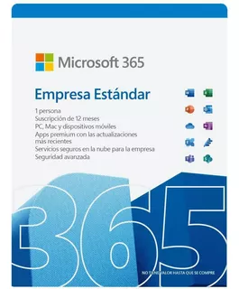 Licencia Office Microsoft 365 Business Standard 12 Meses
